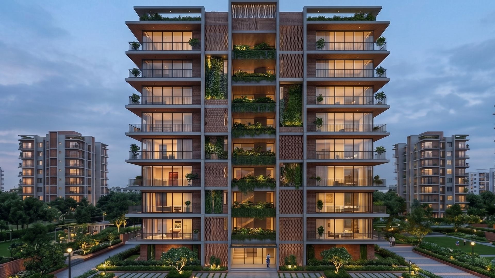 Ongoing residential apartment building by KinOn Holdings