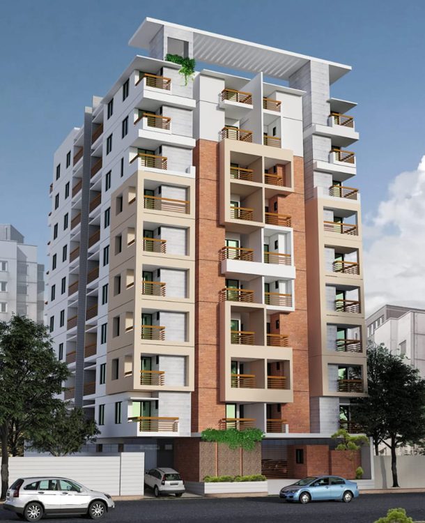 Priyo Prangon — Completed commercial apartment project in Uttara, Dhaka